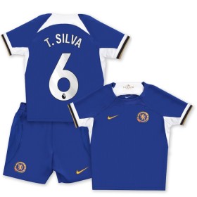 Camisetas Chelsea T. Silva 6 Primera 2023-24 - Niño (+ Pantalones)